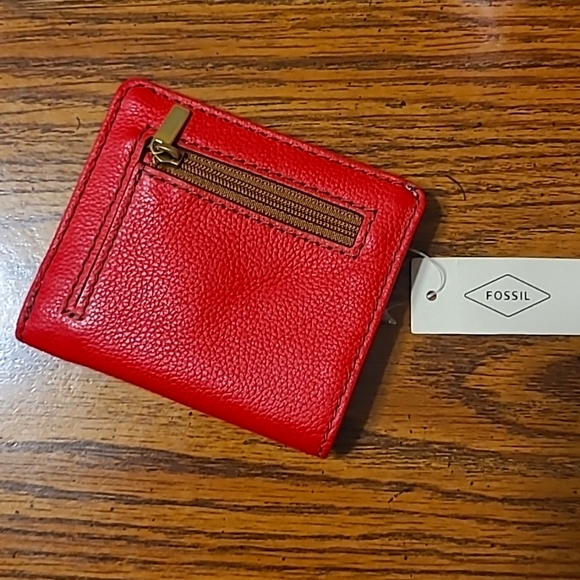 Fossil Madison Bifold Wallet Bronze Multi - BRAND NEW - NWT - NEVER USED - Picture 3 of 8